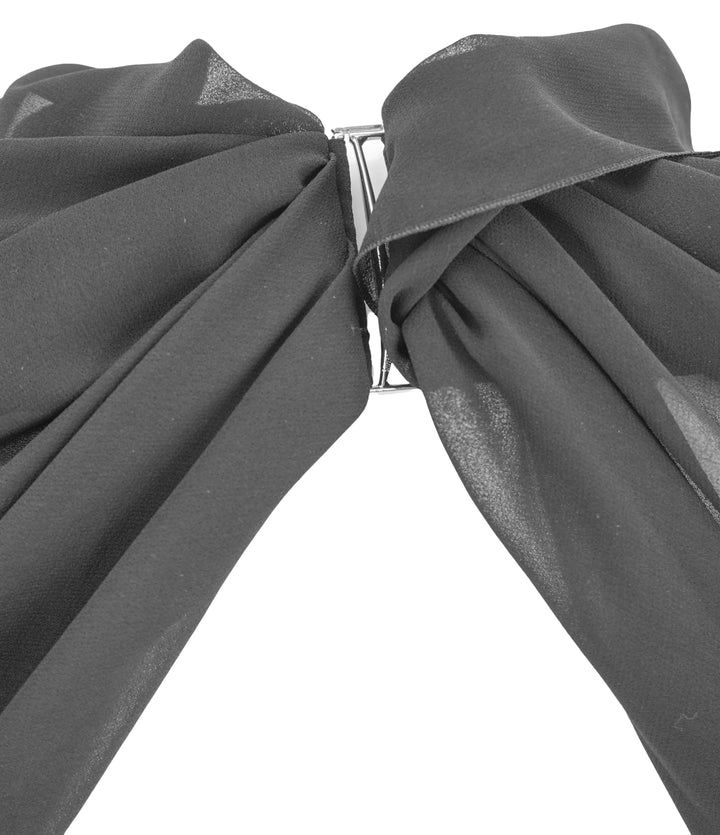 Jacquemus La Robe Castagna Dress in Black