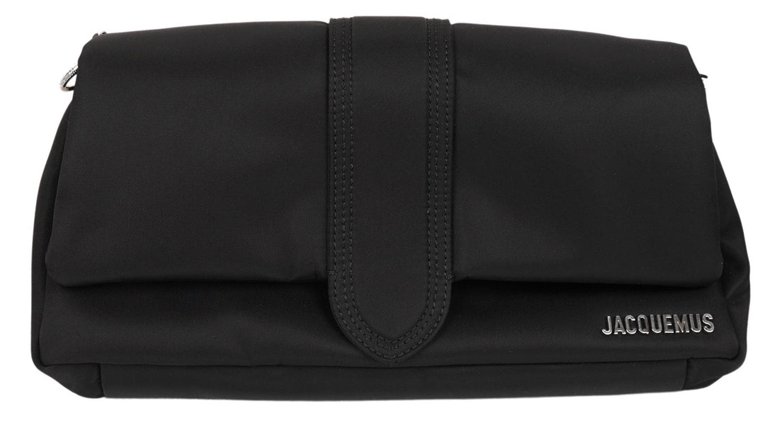 Jacquemus Le Bambino Nylon Bag in Black - Discounts on Jacquemus at UAL