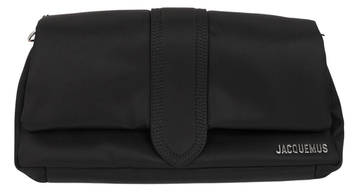 Jacquemus Le Bambino Nylon Bag in Black - Discounts on Jacquemus at UAL