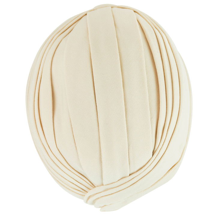 Valentino Turban Hat in Latte