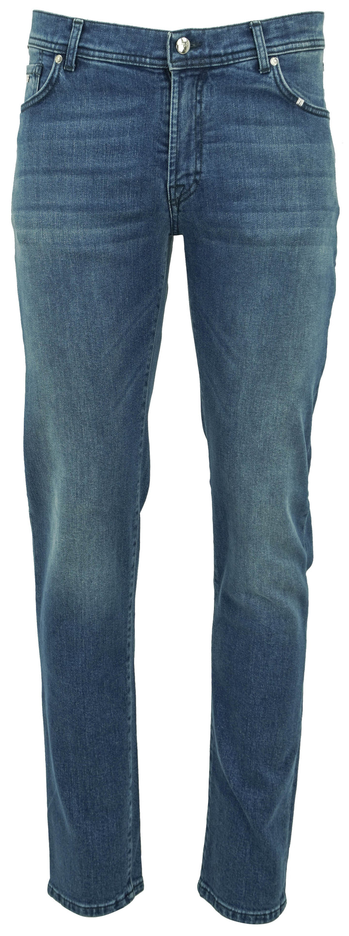 Marco Pescarolo Nerano Jeans in Medium Wash Denim - Discounts on Marco Pescarolo at UAL
