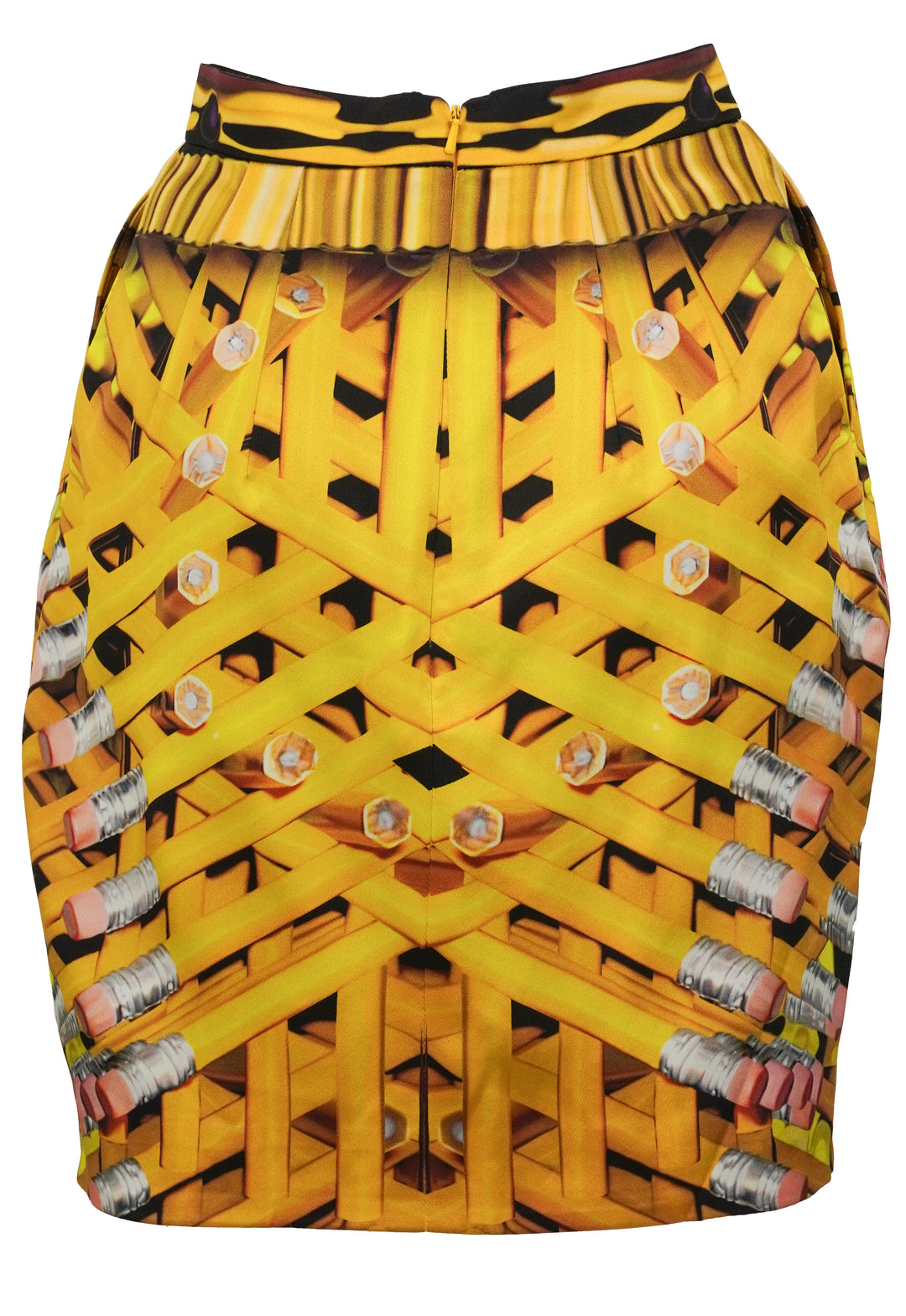 Mary Katrantzou Tulip Mini Skirt in Pencil Print Multi - Discounts on Mary Katrantzou at UAL