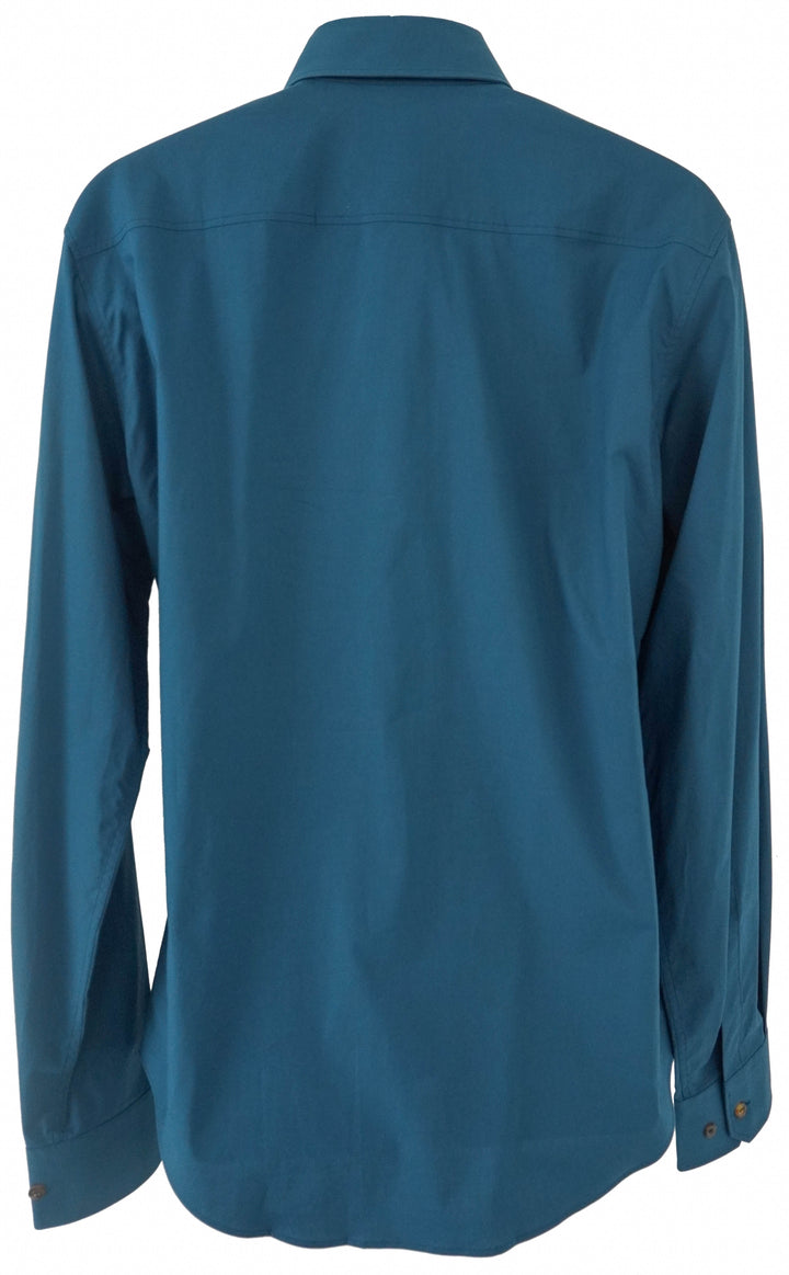 Vivienne Westwood Classic Shirt in Blue - Discounts on Vivienne Westwood at UAL