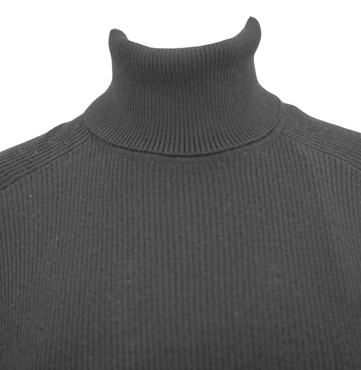 Gucci Ribbed Sweater Dress in Black