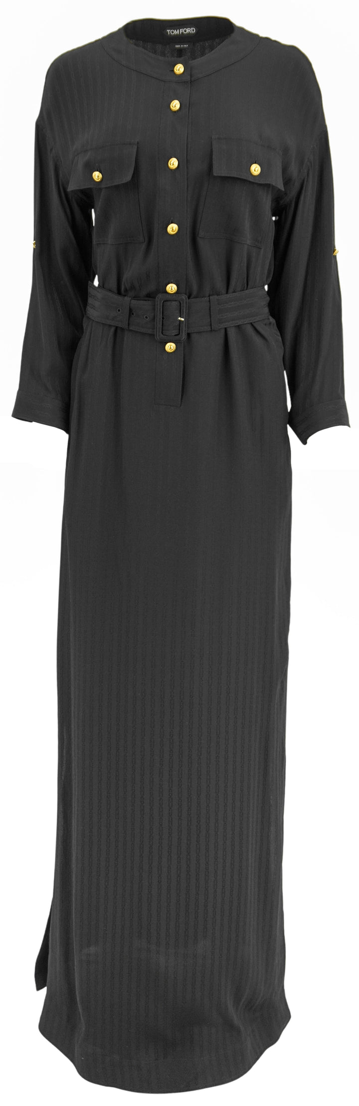 Tom Ford Whitney Shirt Dress in Black
