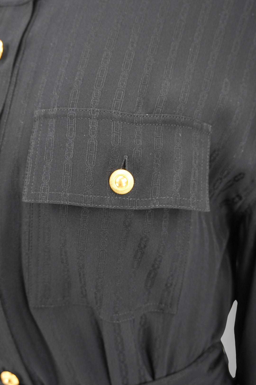 Tom Ford Whitney Shirt Dress in Black