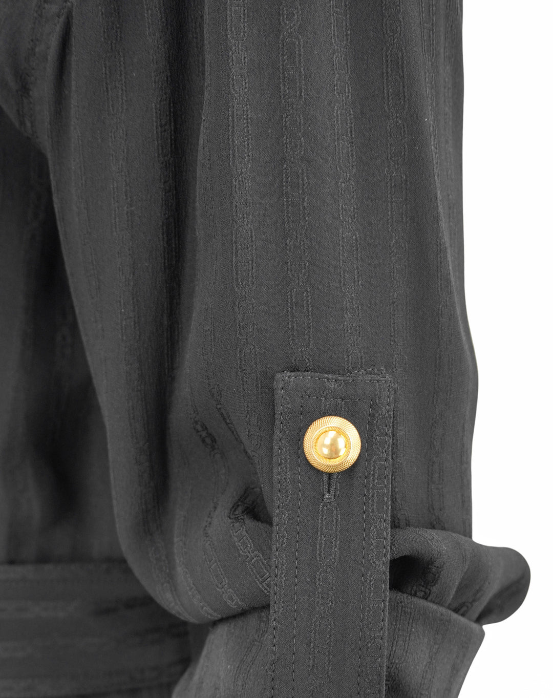Tom Ford Whitney Shirt Dress in Black