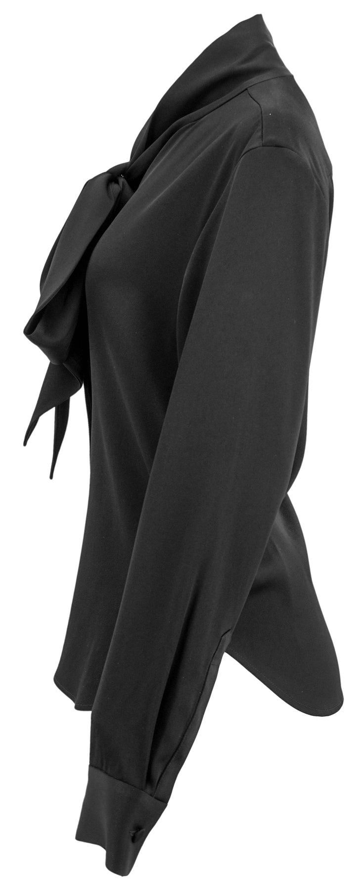 Alex Perry Tie Blouse in Black