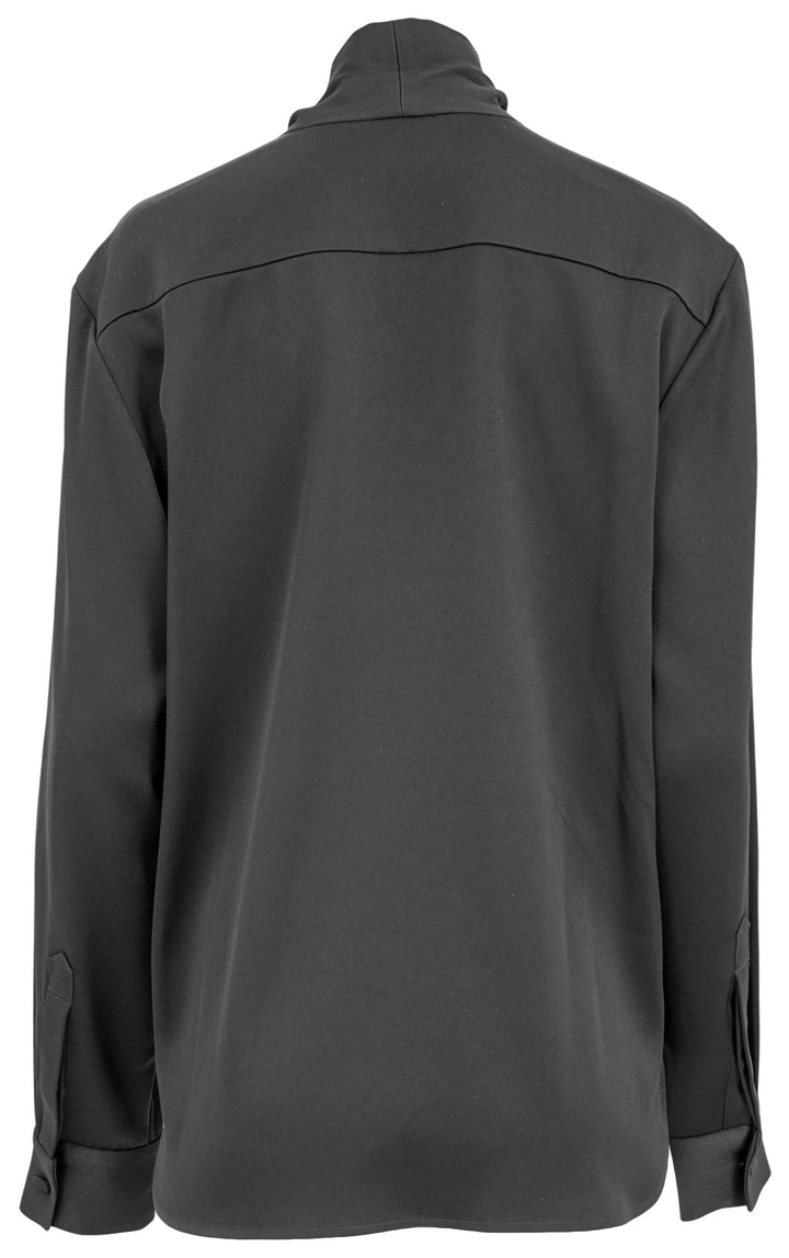 Alex Perry Tie Blouse in Black