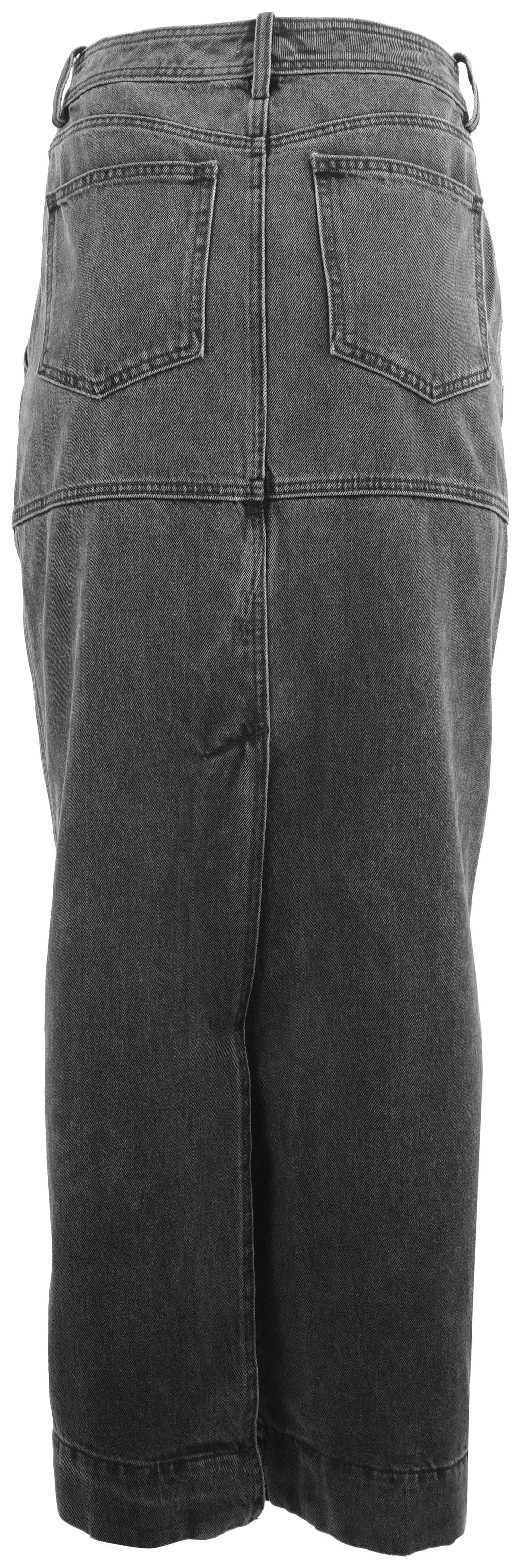 A.L.C. Hunter Denim Maxi Skirt in Washed Black - Discounts on A.L.C. at UAL