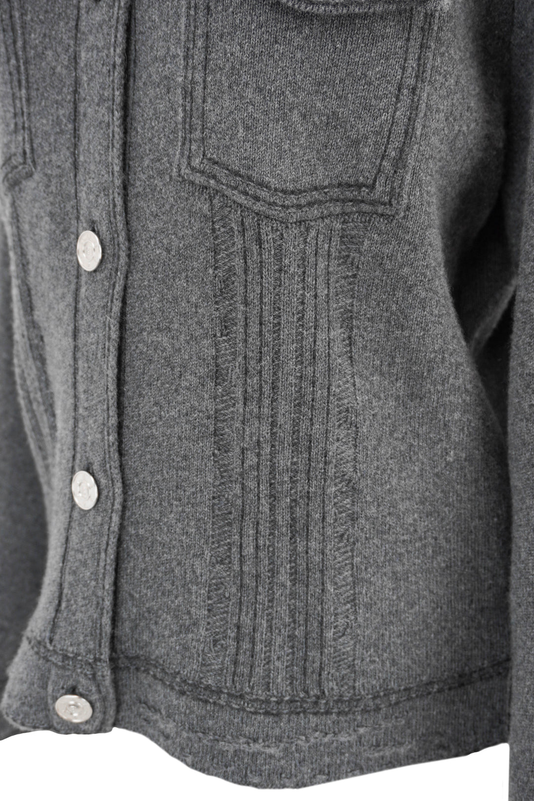 Barrie Cashmere Blend Jacket in Grey