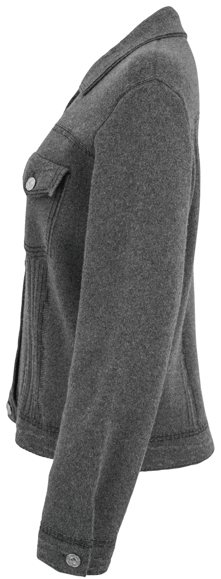 Barrie Cashmere Blend Jacket in Grey
