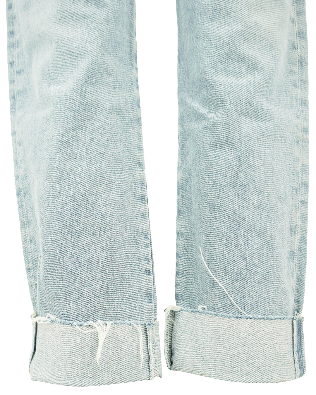 Agolde Criss Cross Waistband Denim in Dimension - Discounts on Agolde at UAL