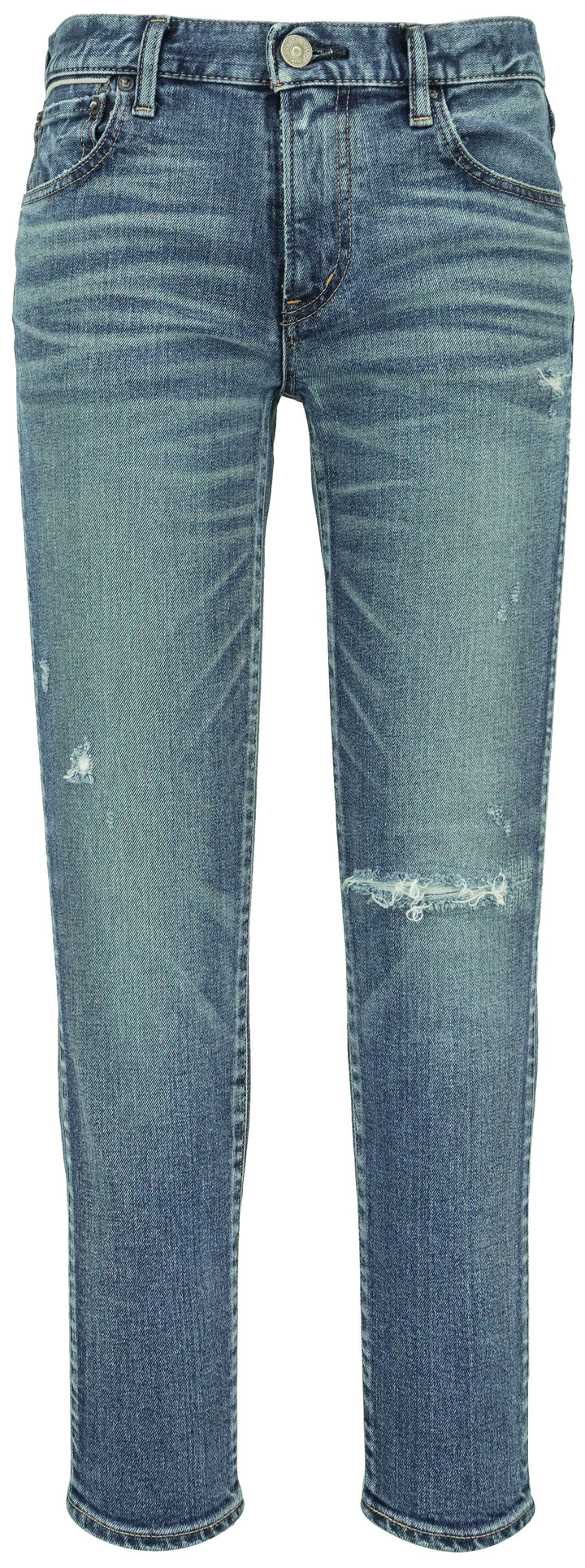 Moussy Vintage Quailtrail Skinny Denim in Light Blue - Discounts on Moussy Vintage at UAL