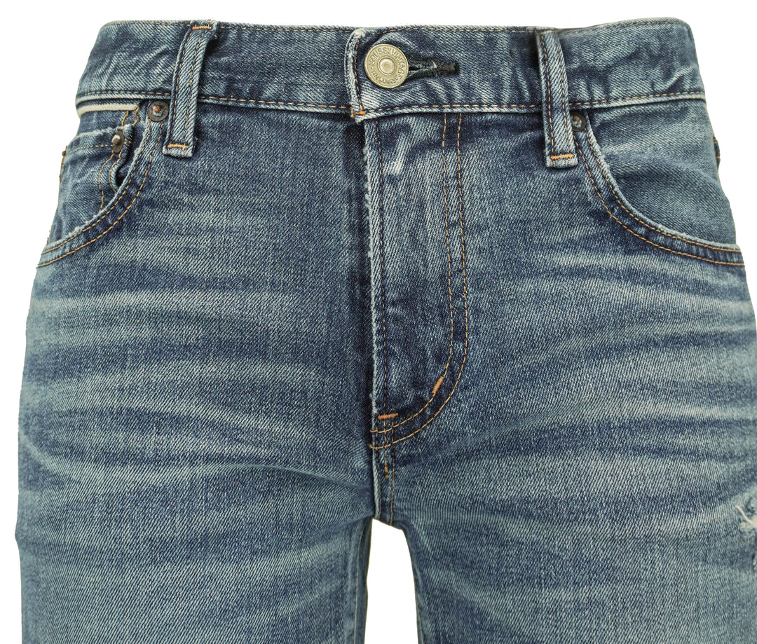 Moussy Vintage Quailtrail Skinny Denim in Light Blue - Discounts on Moussy Vintage at UAL