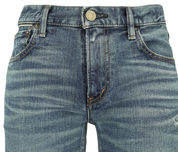 Moussy Vintage Quailtrail Skinny Denim in Light Blue - Discounts on Moussy Vintage at UAL