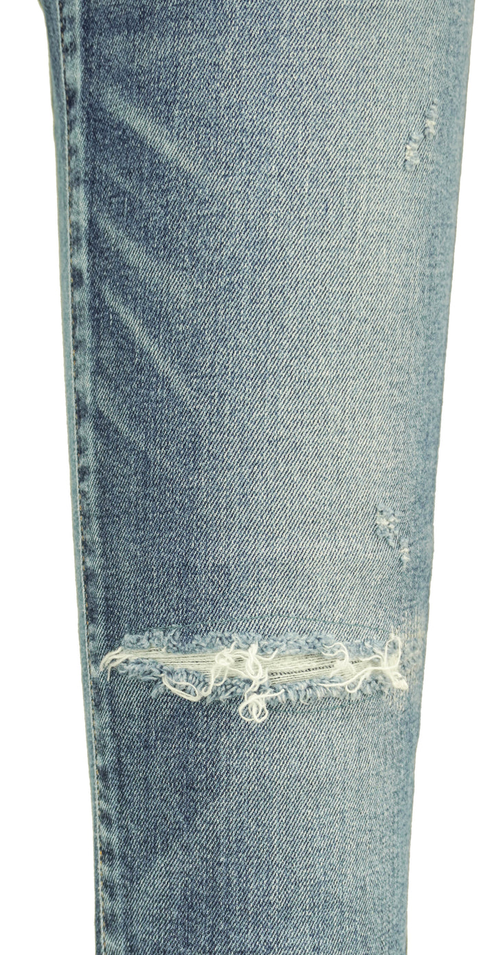 Moussy Vintage Quailtrail Skinny Denim in Light Blue - Discounts on Moussy Vintage at UAL