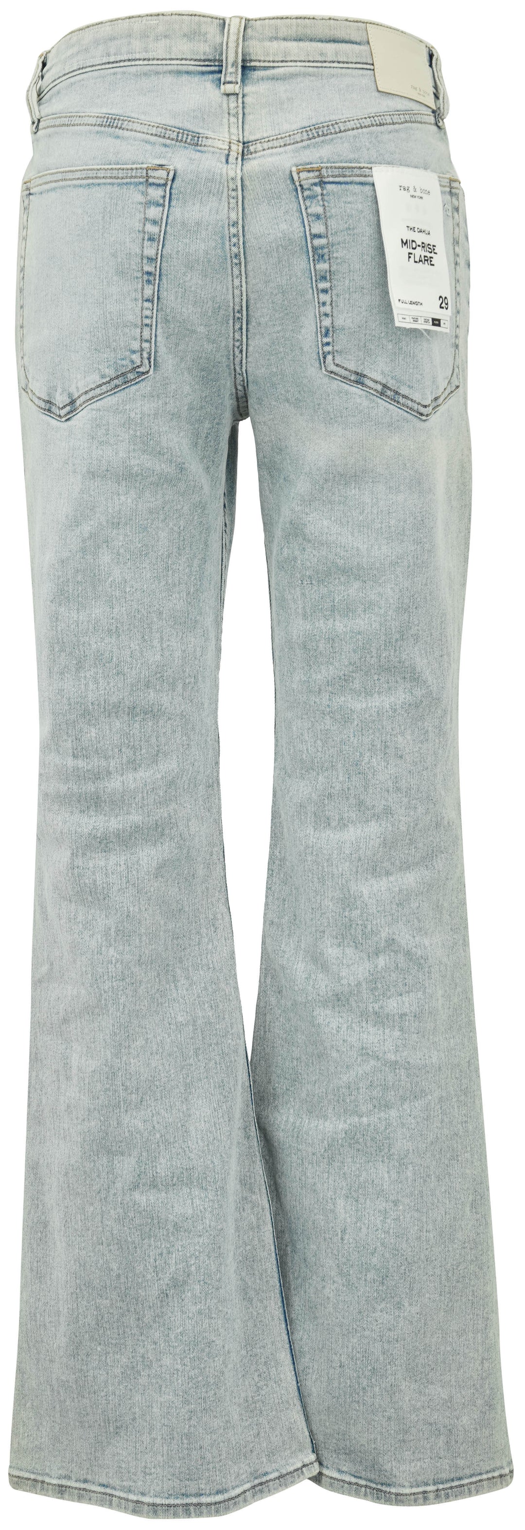 Rag & Bone Dahlia Flared Denim in Lou - Discounts on Rag & Bone at UAL
