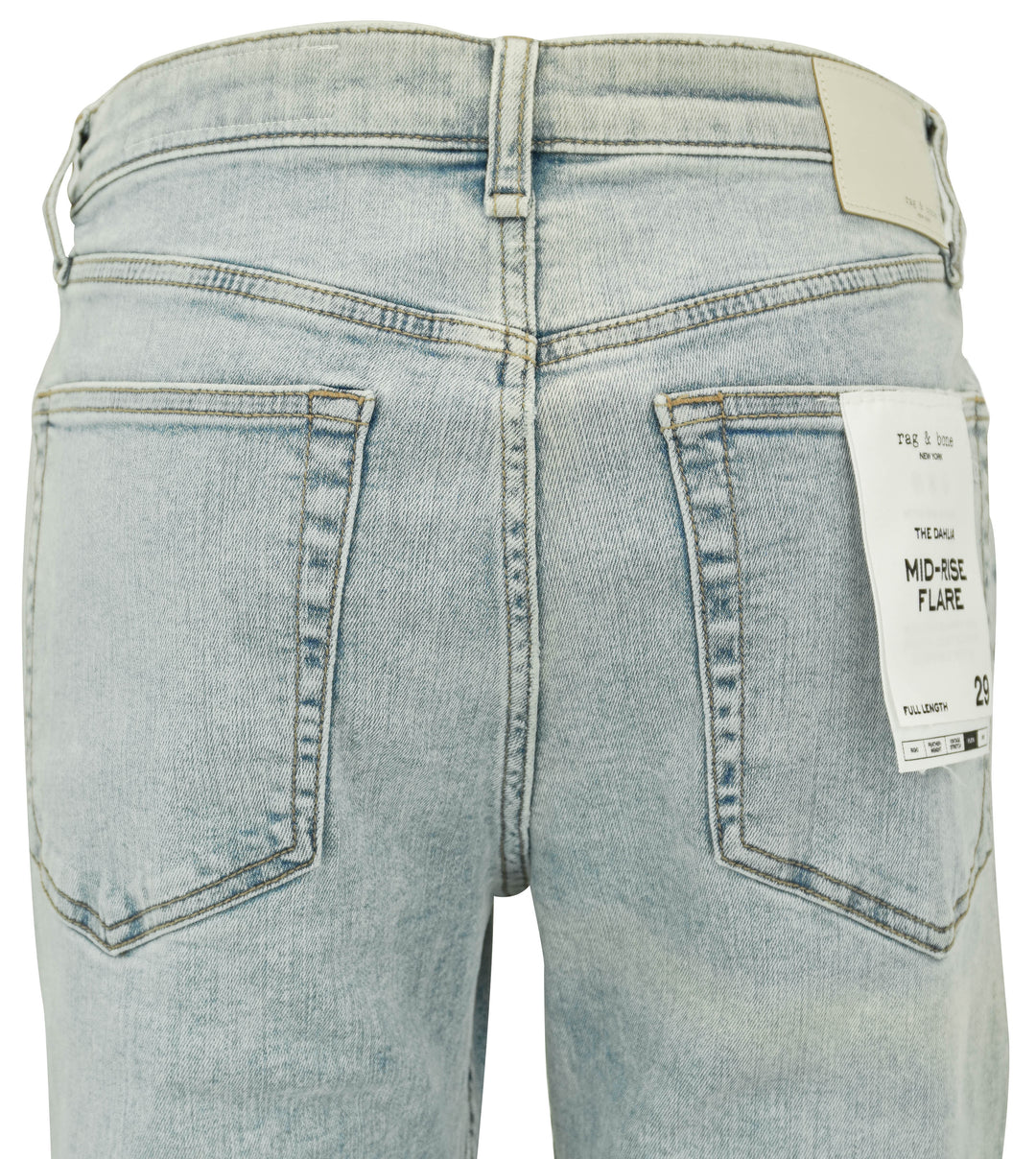 Rag & Bone Dahlia Flared Denim in Lou - Discounts on Rag & Bone at UAL