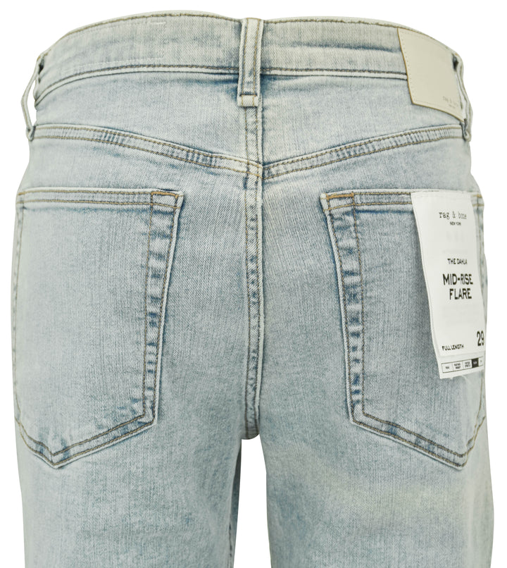 Rag & Bone Dahlia Flared Denim in Lou - Discounts on Rag & Bone at UAL