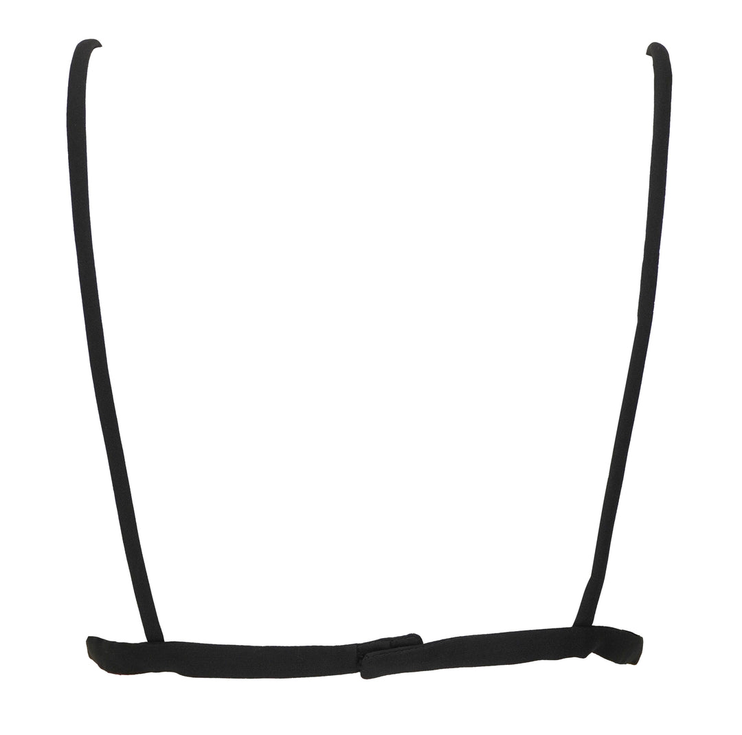 Valentino Wool and Silk Bralette Top in Black - Discounts on Valentino at UAL