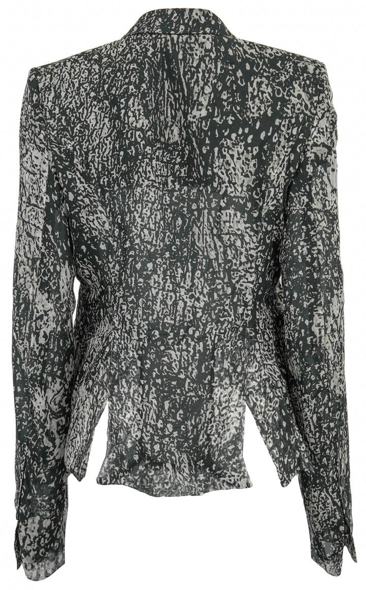 Rick Owens Blazer in Black Pearl