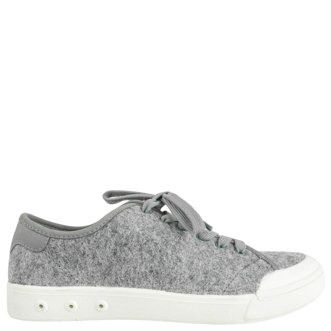 Rag & Bone Standard Issue Lace Up Sneakers in Grey Wool - Discounts on Rag & Bone at UAL