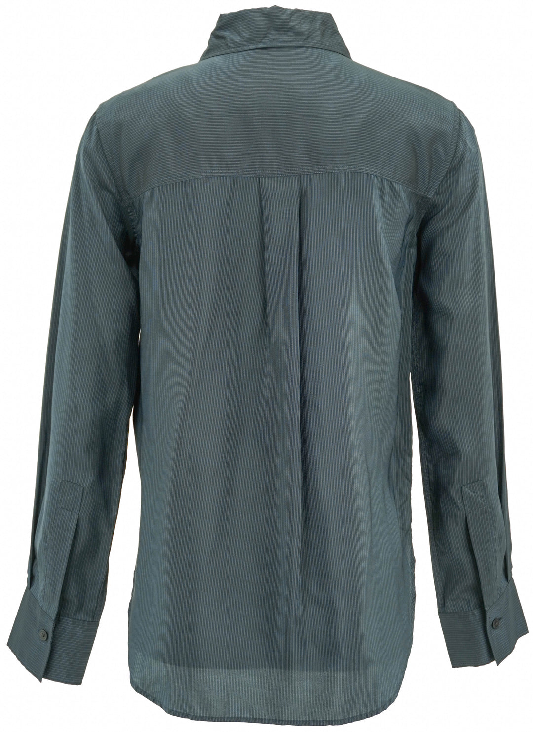 Closed Tonal Striped Button Down in Navy Blue - Discounts on Closed at UAL