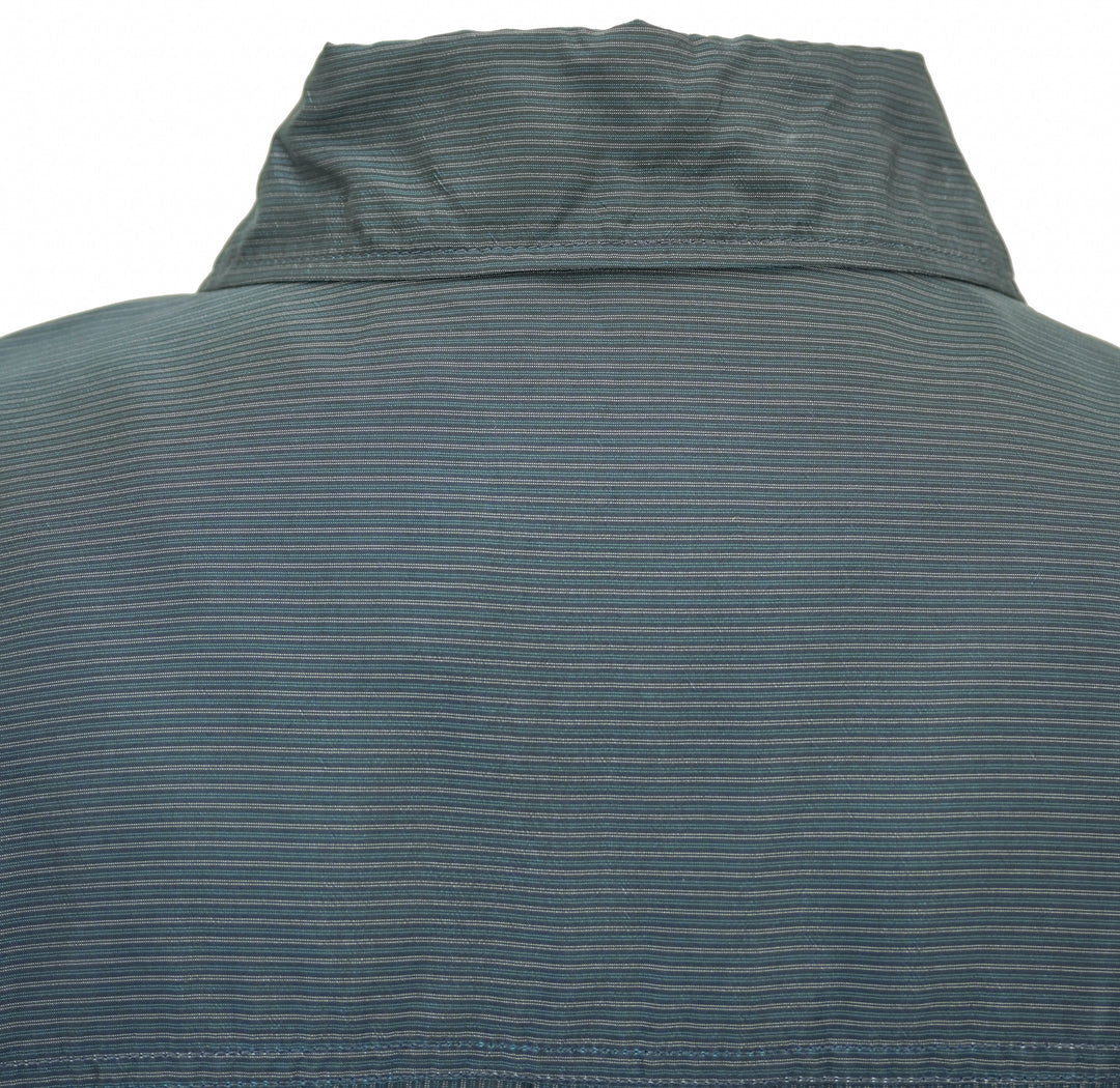 Closed Tonal Striped Button Down in Navy Blue - Discounts on Closed at UAL