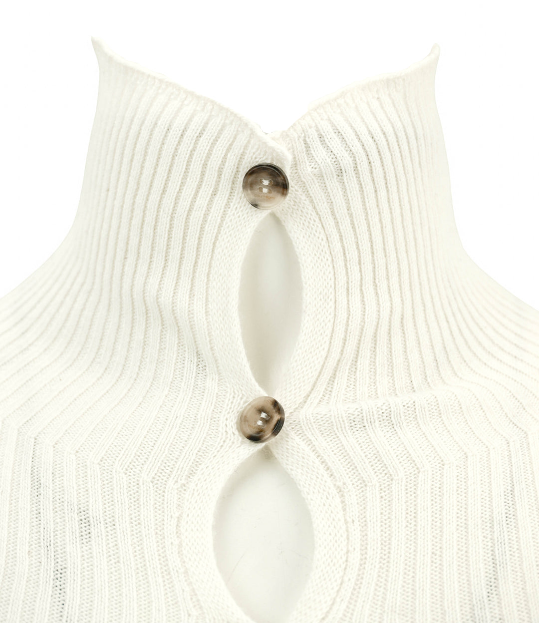 Courrèges Solar Cardigan in Cream