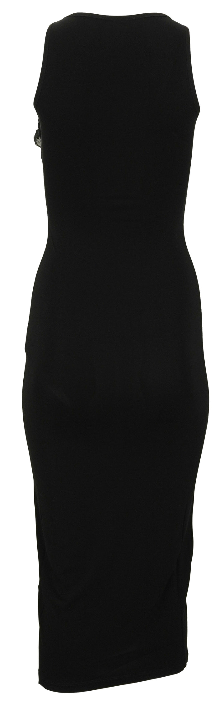 Nensi Dojaka Cosimina Tank Midi Dress in Black - Discounts on Nensi Dojaka at UAL