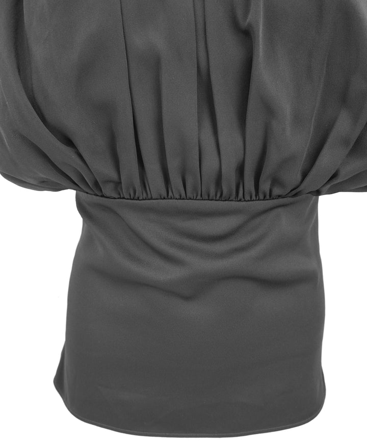 Jil Sander Draped Top in Black - Discounts on Jil Sander at UAL