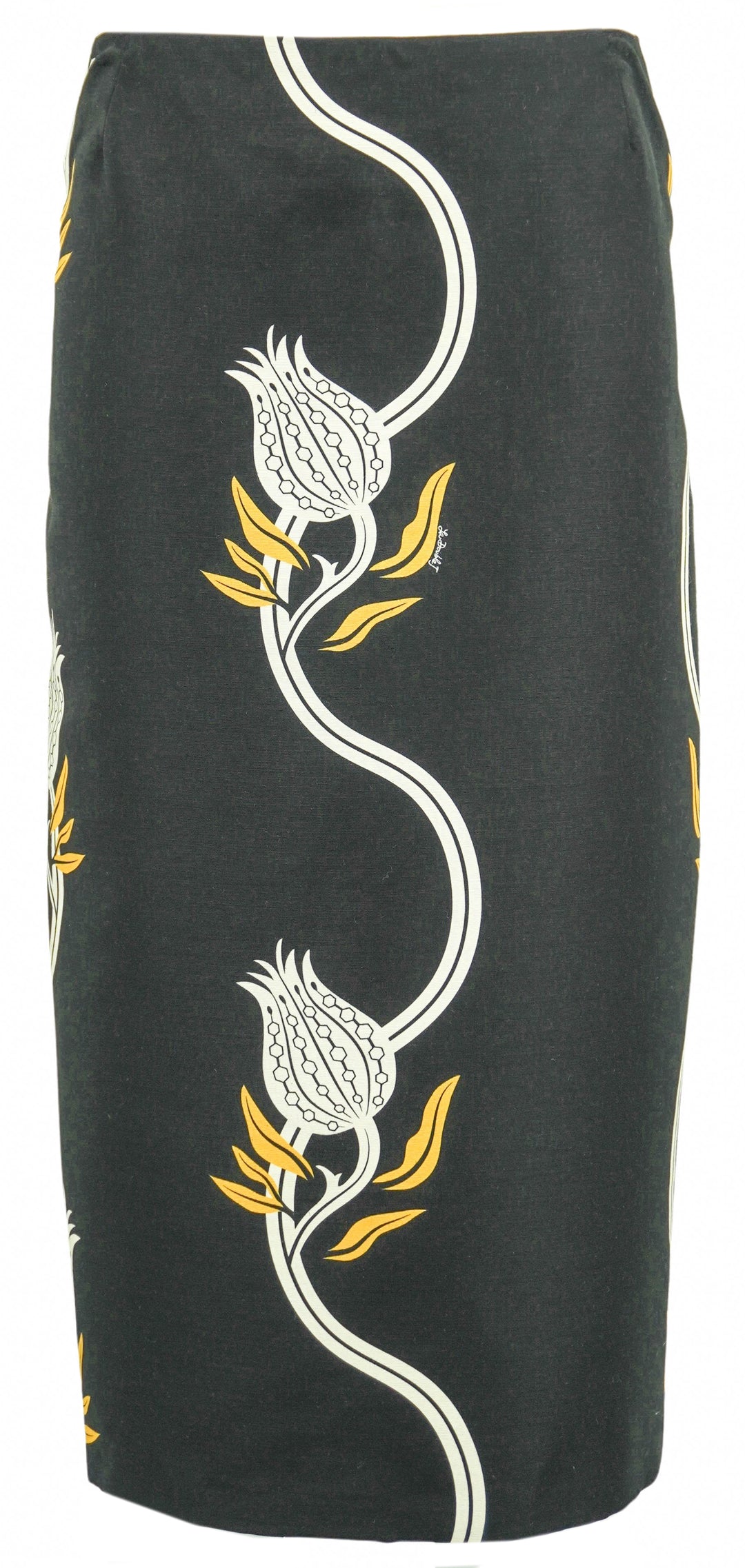 La DoubleJ. Melograno Pencil Skirt in Black