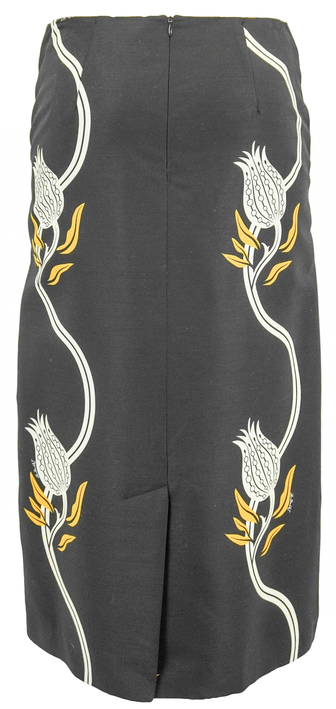 La DoubleJ. Melograno Pencil Skirt in Black