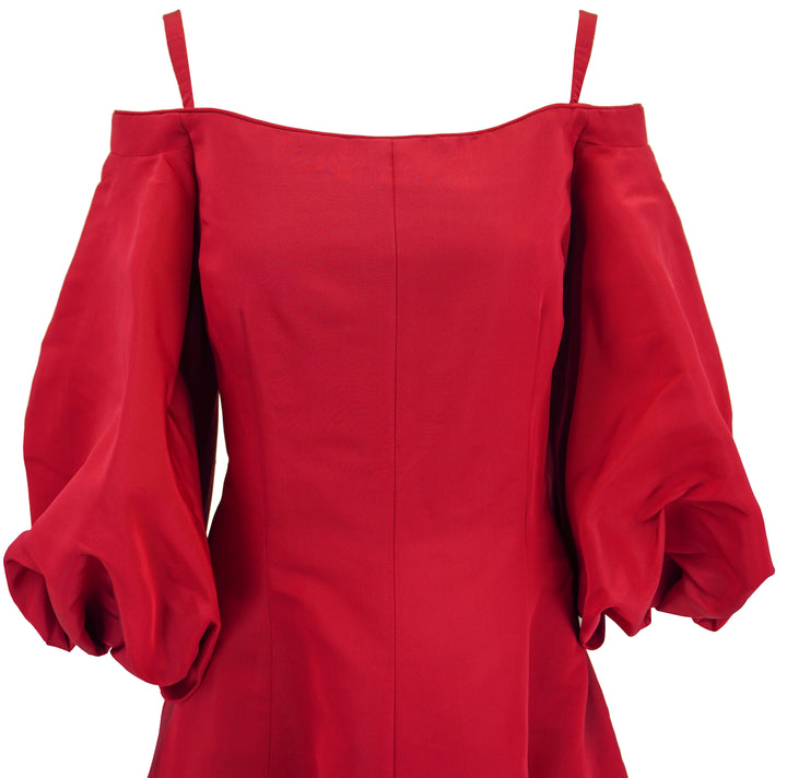 Catherine Regehr Off-The-Shoulder Dress in Red