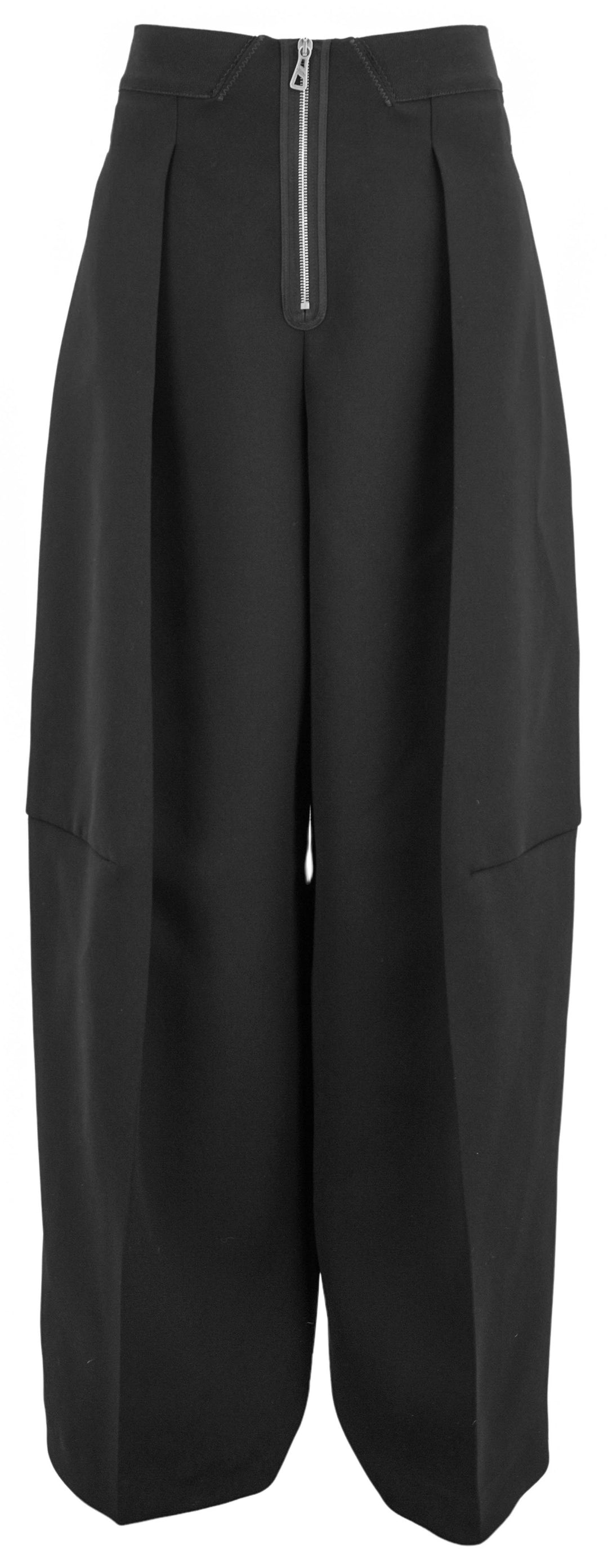 Jean Paul Gaultier Bonded Trousers in Black