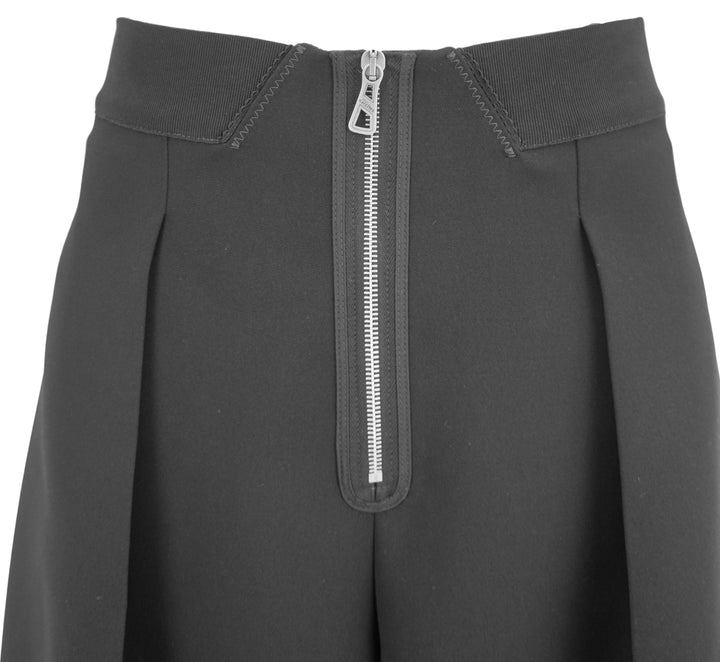 Jean Paul Gaultier Bonded Trousers in Black