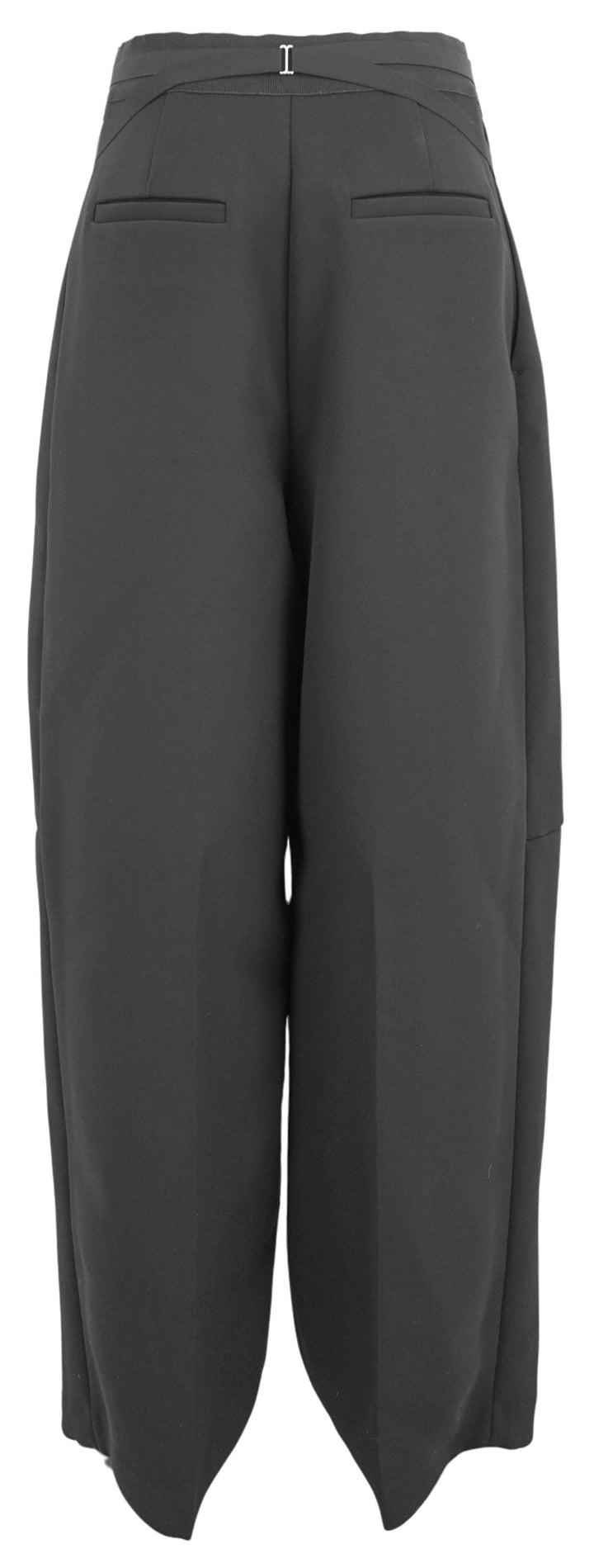 Jean Paul Gaultier Bonded Trousers in Black