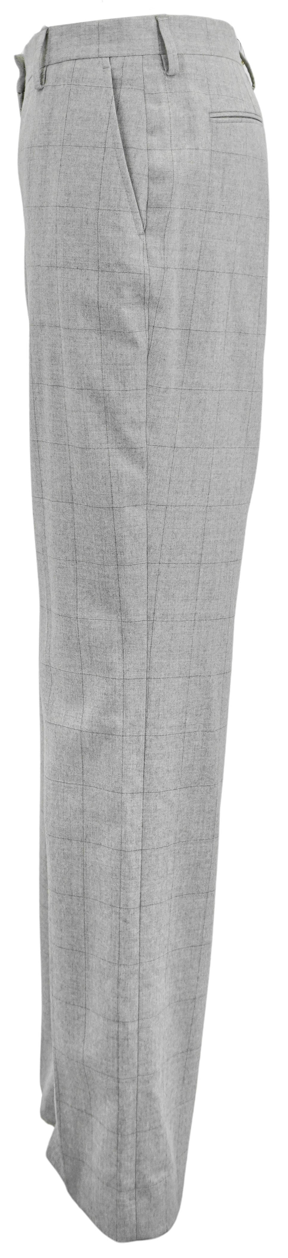Dries Van Noten Pulla Trousers in Light Grey