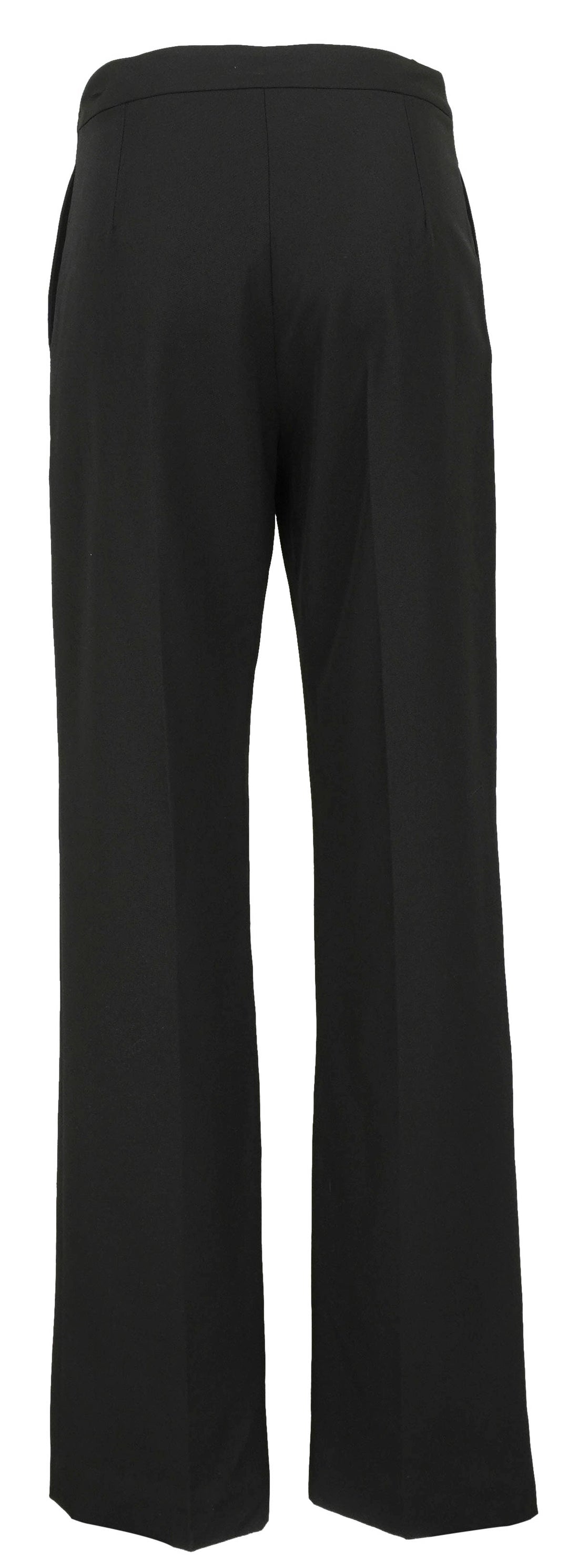 Burc Akyol Split Leg Trousers in Black - Discounts on Burc Akyol at UAL