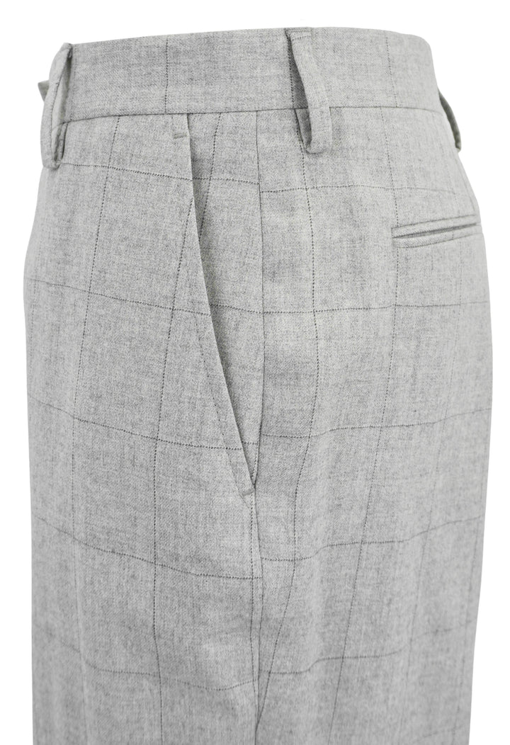Dries Van Noten Pulla Trousers in Light Grey