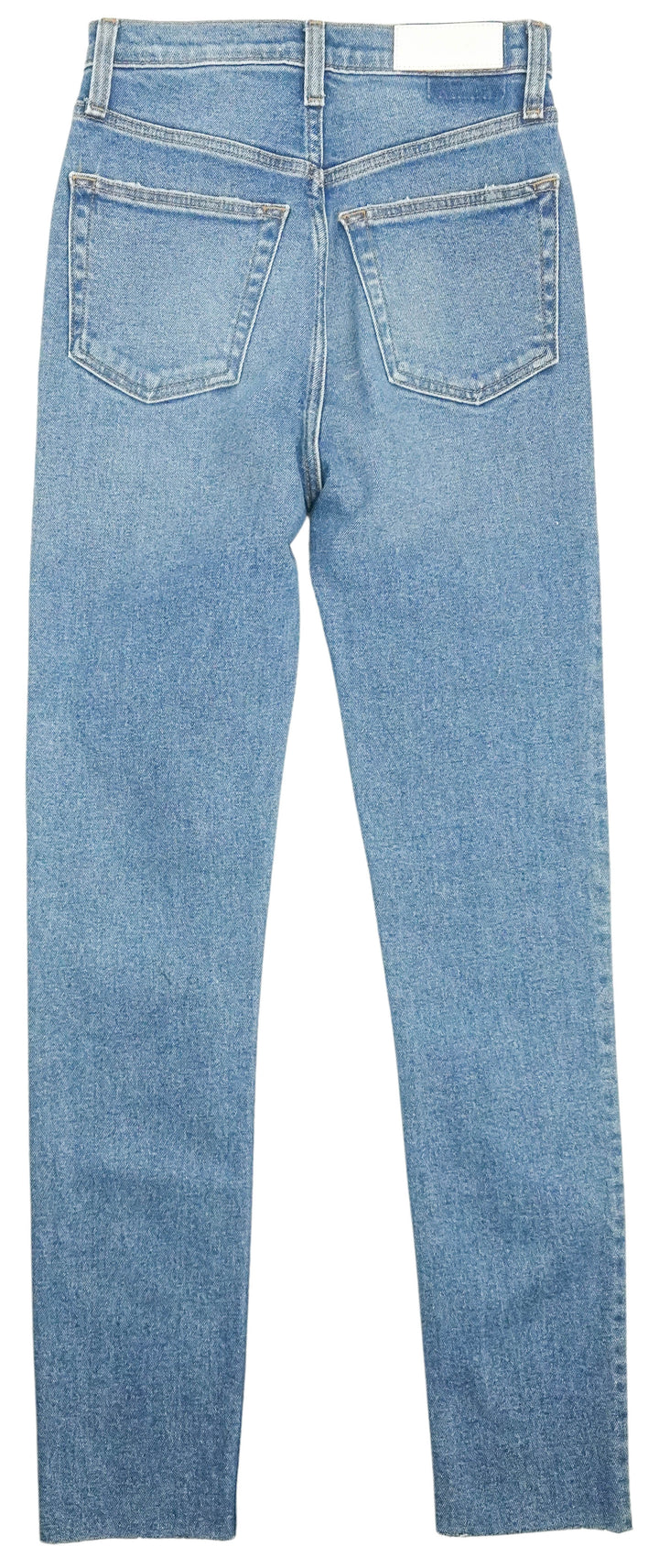 RE/DONE 90s Ultra High Rise Skinny in Broken Rip - Discounts on RE/DONE at UAL