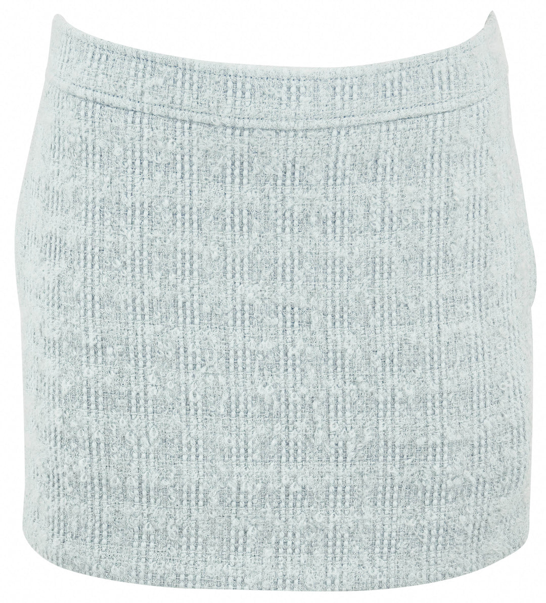 Gucci Tweed Skirt in Light Blue - Discounts on Gucci at UAL