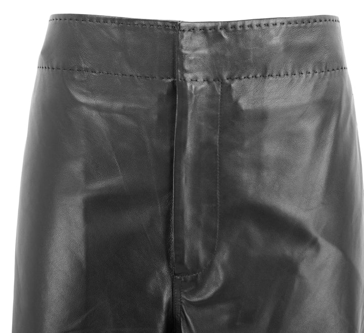 Ulla Johnson Lotti Leather Pants in Black