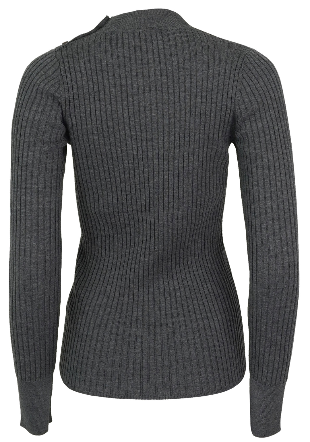 Forte Forte Mock Neck Sweater in Grey - Discounts on Forte_Forte at UAL