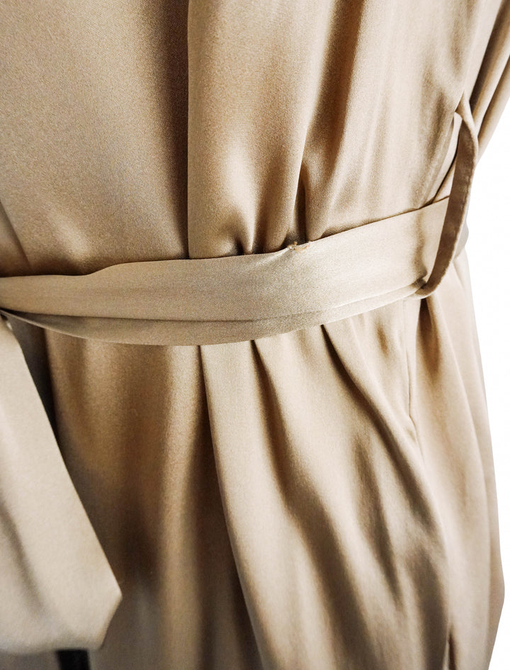 L'AGENCE Klement Cargo Dress in Dark Cappuccino - Discounts on L'AGENCE at UAL