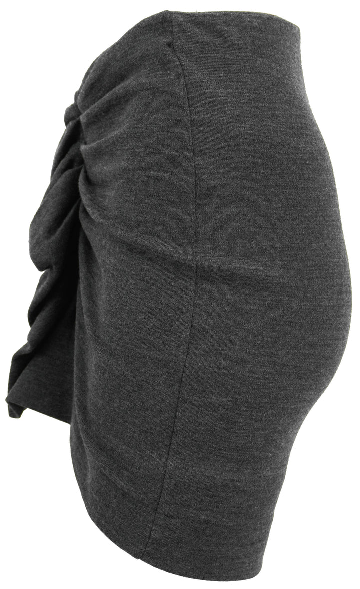 Isabel Marant Étoile Joyce Mini Skirt in Anthracite - Discounts on Isabel Marant at UAL
