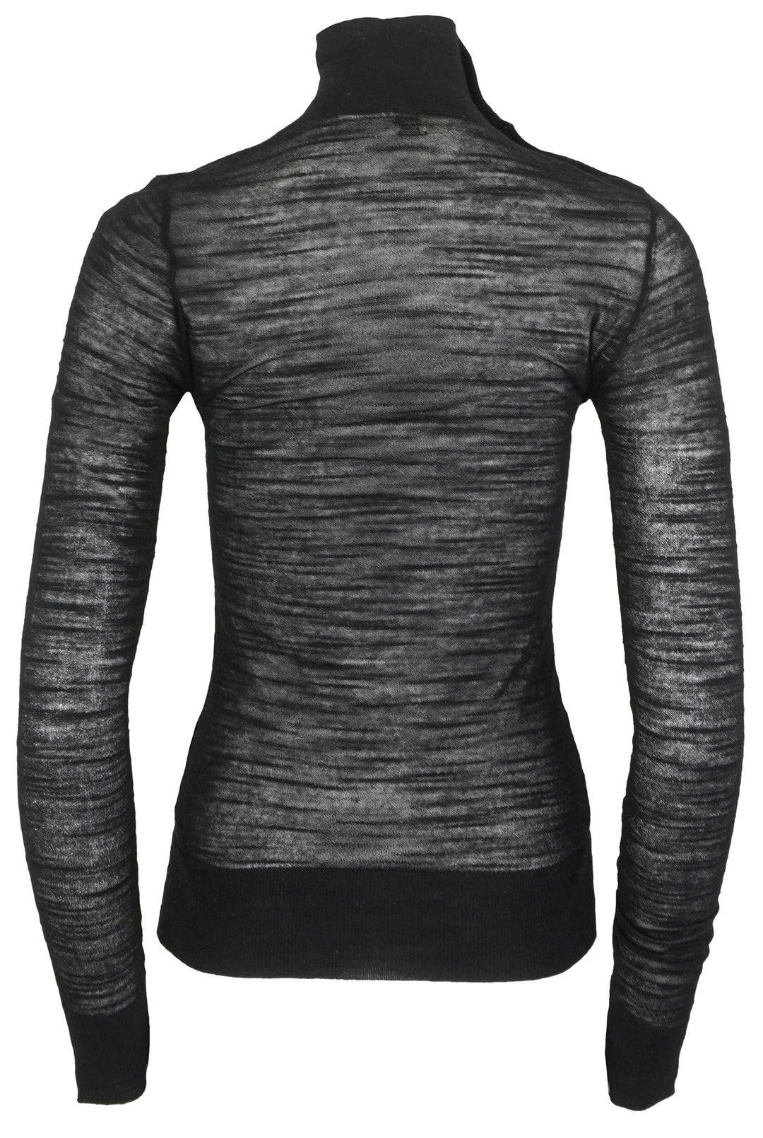 Toteme Wool Slubbed Turtleneck Sweater in Black - Discounts on Toteme at UAL
