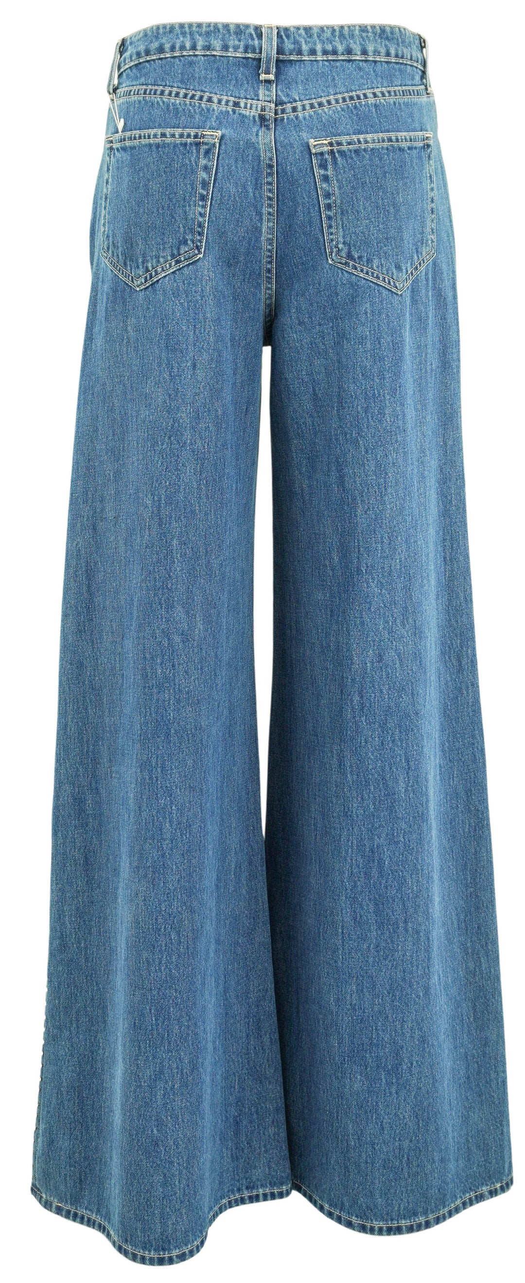 L'Agence Quincy Embellished Denim