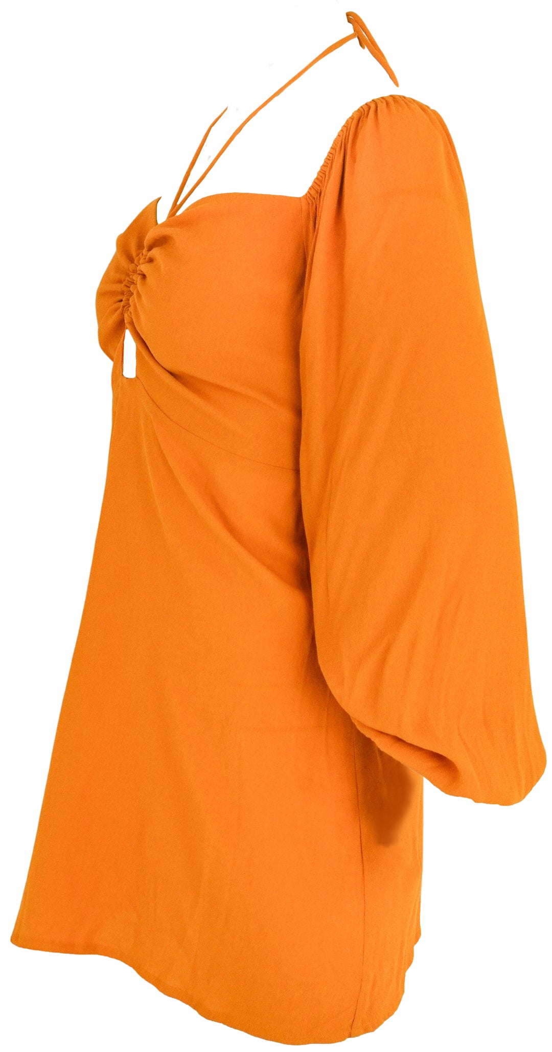 Faithfull The Brand Mini Dress in Orange - Discounts on Faithfull the Brand at UAL